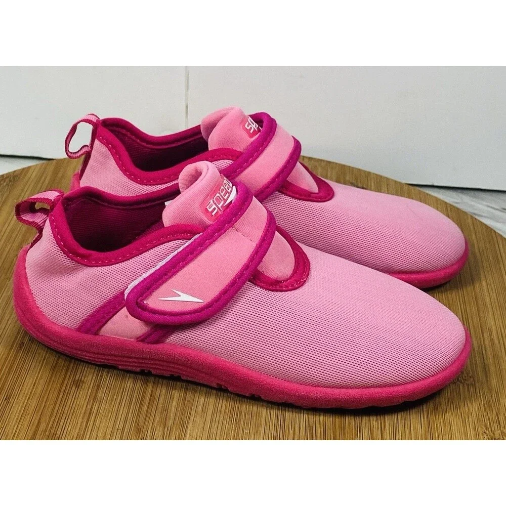 Speedo Toddler Solid Shore Explorer Water Shoes - Pink Sz XL
